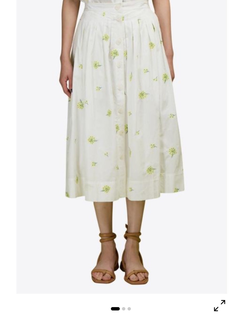 NWT Love Binetti Cara Floral Skirt